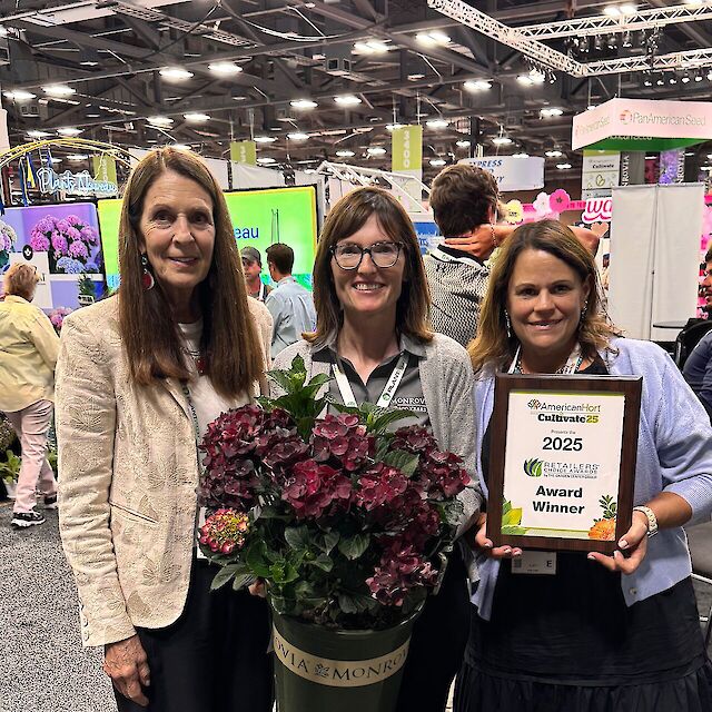 Centennial Ruby™ Hydrangea wins Retailers’ Choice Award